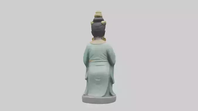 Orunmila statue model 3D model