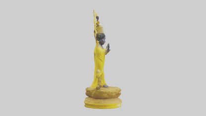 Oshun statue model 3D model