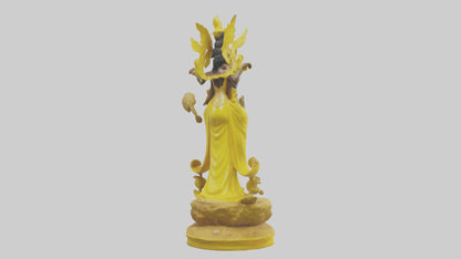Oshun statue model 3D model