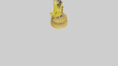 Oshun statue model 3D model