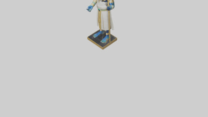 Osiris statue model 3D model