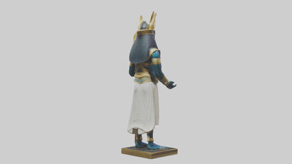 Osiris statue model 3D model