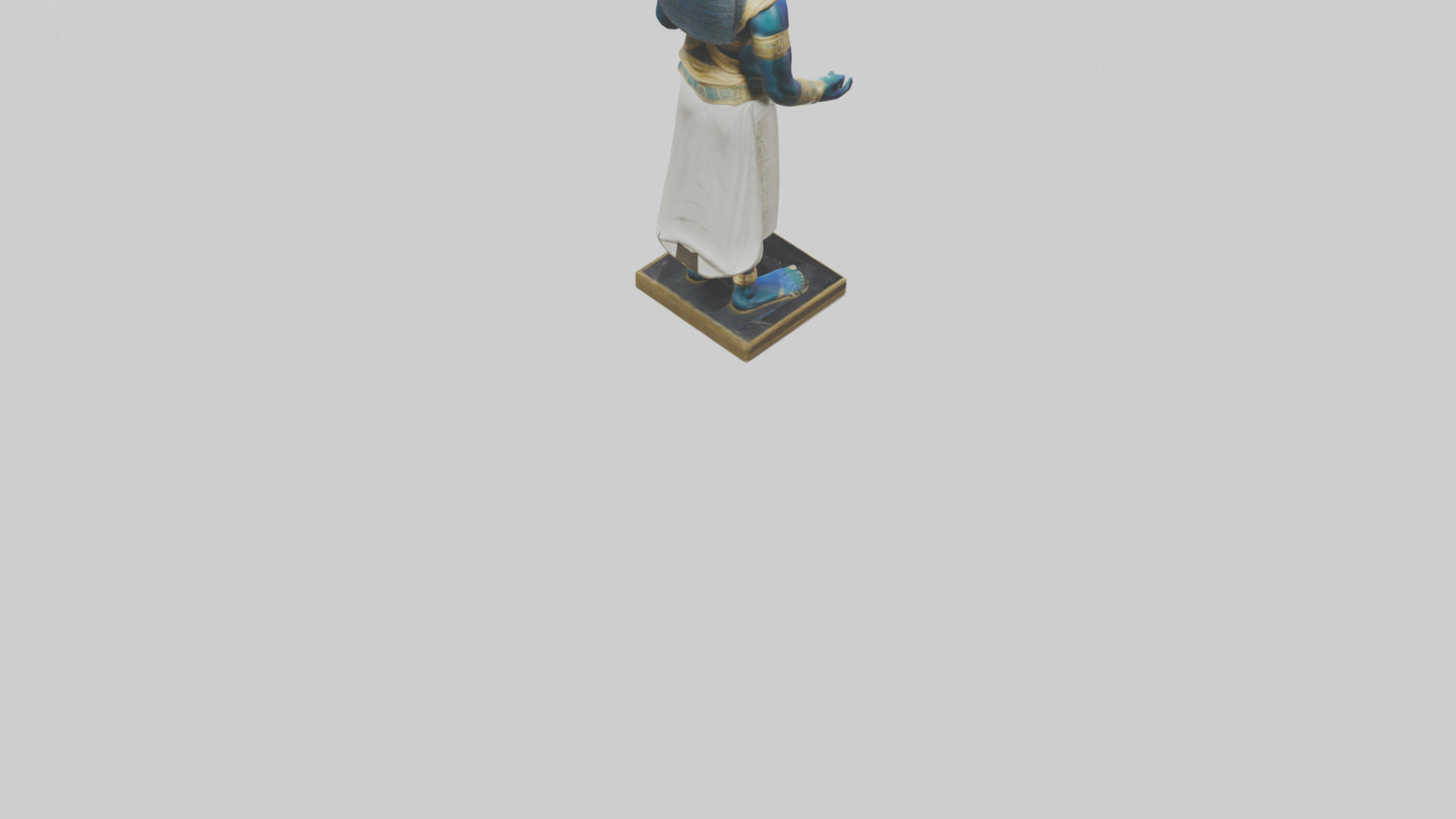 Osiris statue model 3D model