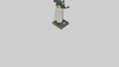 Osiris statue model 3D model