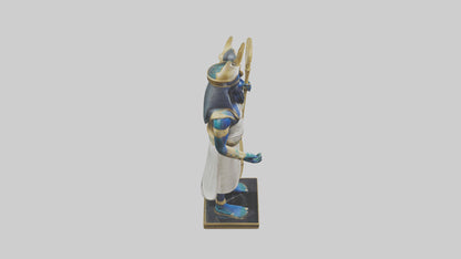 Osiris statue model 3D model