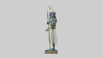 Osiris statue model 3D model