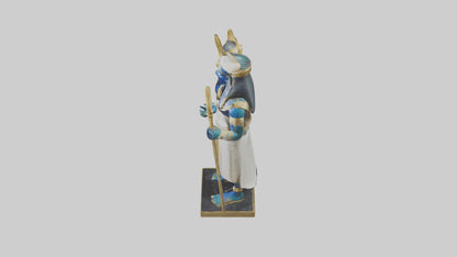 Osiris statue model 3D model