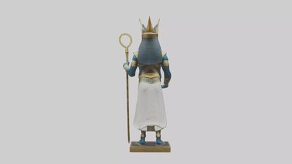 Osiris statue model 3D model