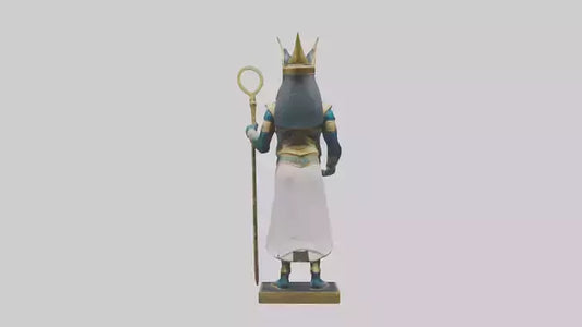 Osiris statue model 3D model