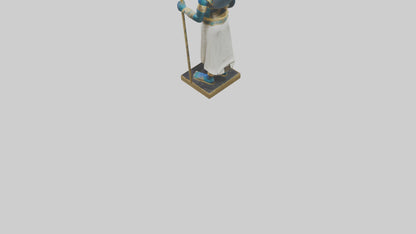 Osiris statue model 3D model