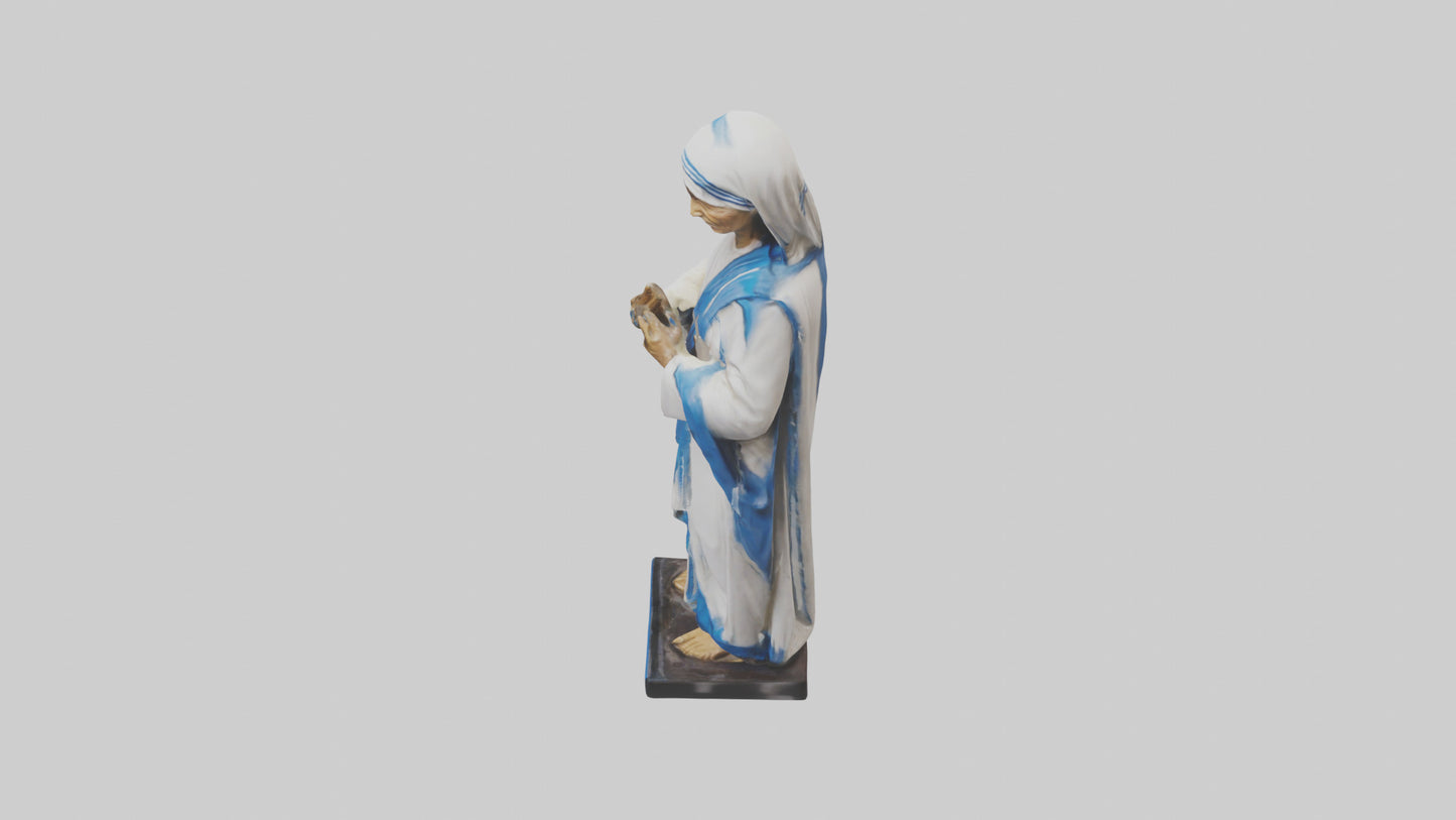 3D model other Teresa statue model VR / AR / low-poly