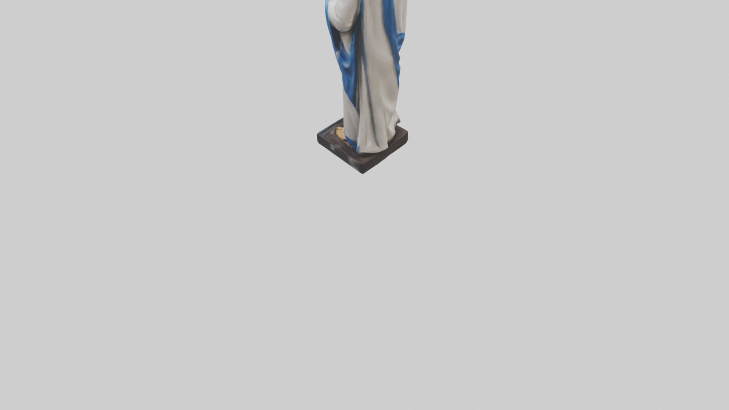 3D model other Teresa statue model VR / AR / low-poly