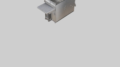 Outdoor BBQ Grill Set model 3D model