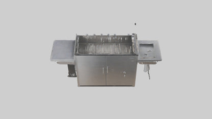 Outdoor BBQ Grill Set model 3D model