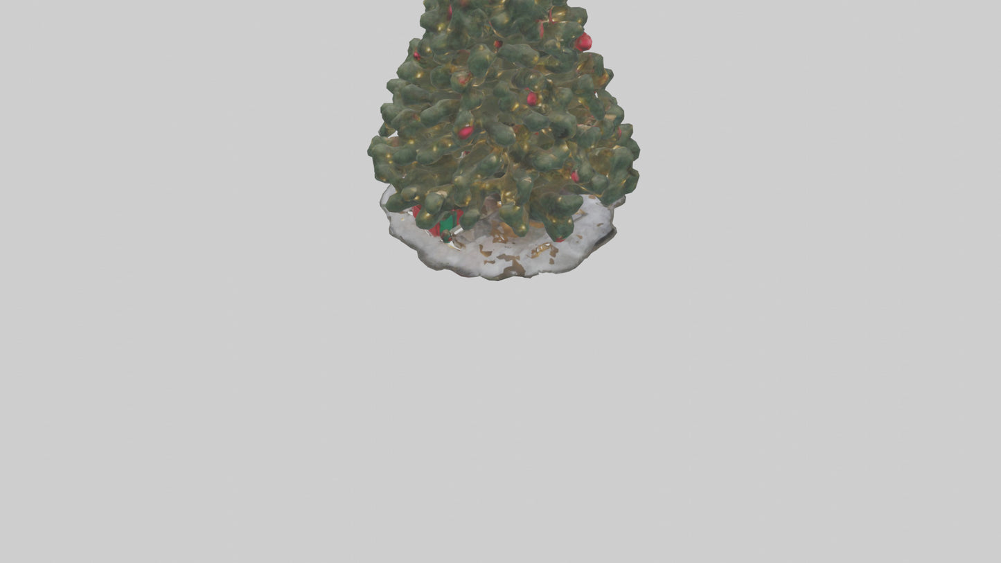 Outdoor Christmas Tree model 3D model
