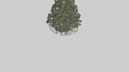 Outdoor Christmas Tree model 3D model
