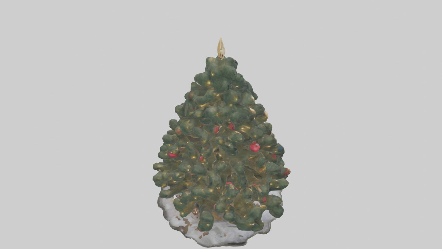 Outdoor Christmas Tree model 3D model