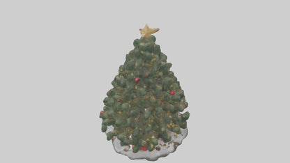 Outdoor Christmas Tree model 3D model
