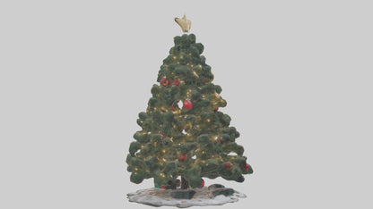 Outdoor Christmas Tree model 3D model