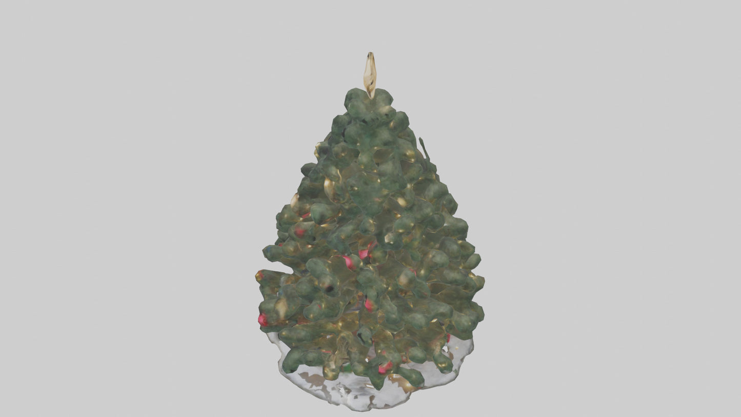 Outdoor Christmas Tree model 3D model