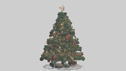 Outdoor Christmas Tree model 3D model