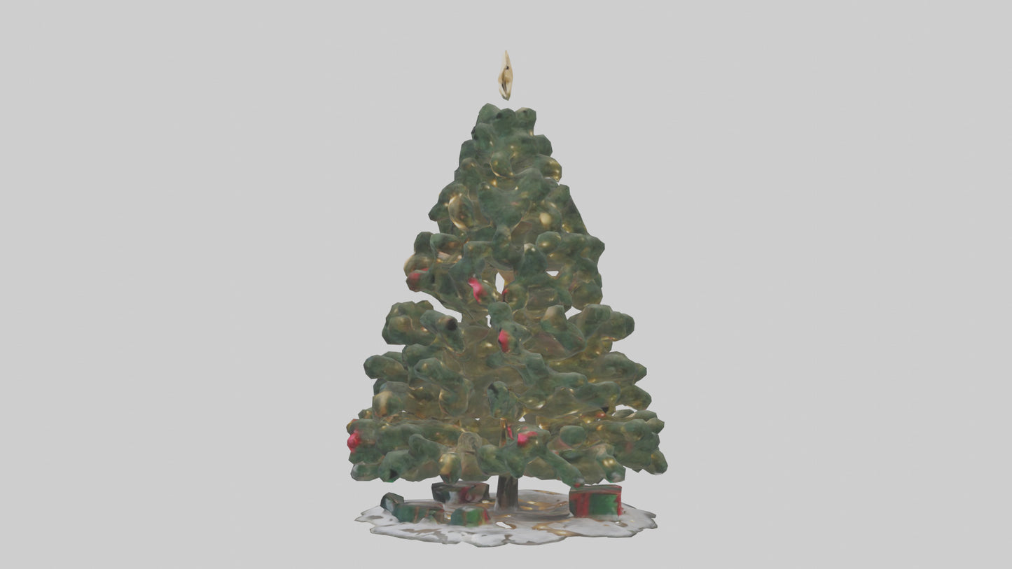 Outdoor Christmas Tree model 3D model