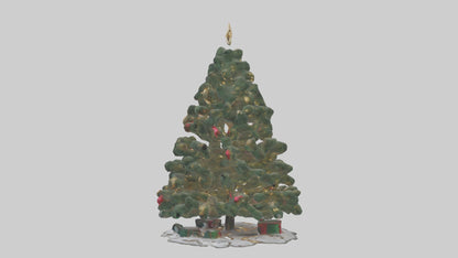 Outdoor Christmas Tree model 3D model