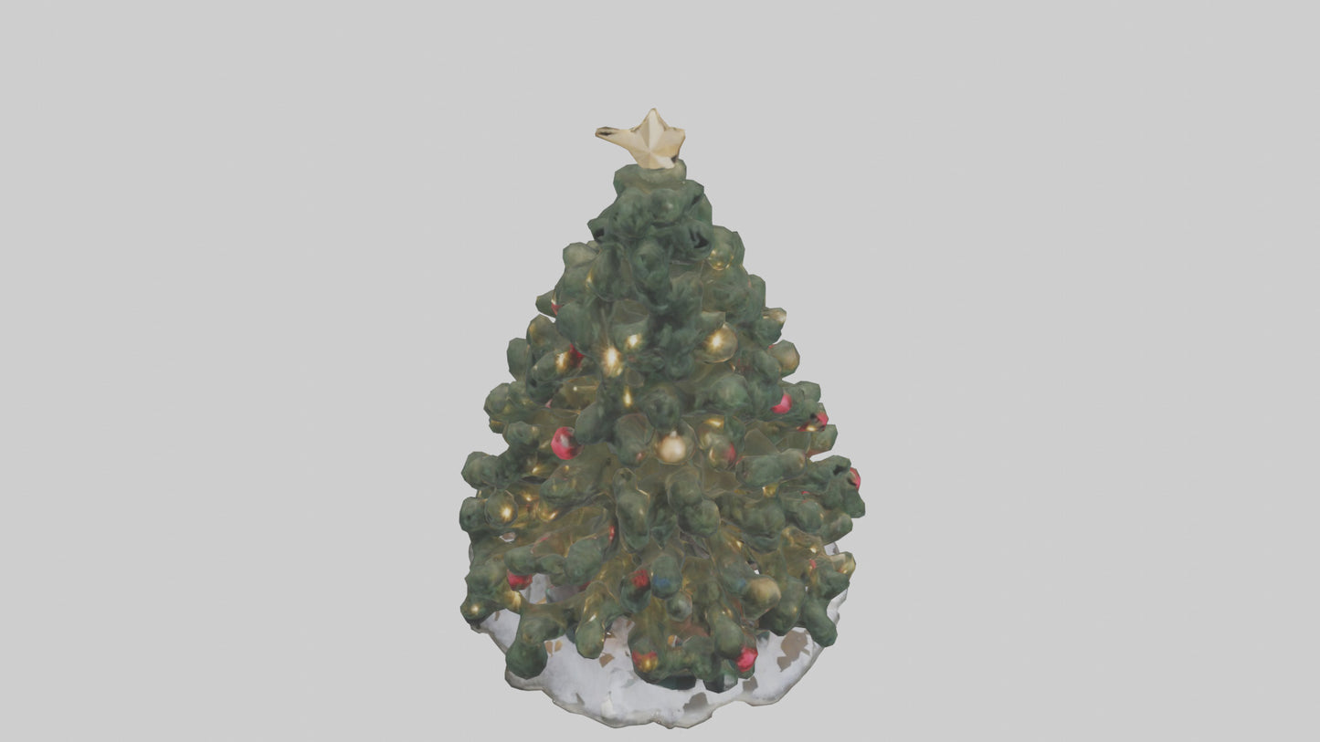 Outdoor Christmas Tree model 3D model