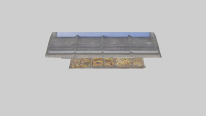 Outdoor Food Stand model VR / AR / low-poly