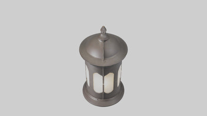3D model Outdoor lantern model VR / AR / low-poly