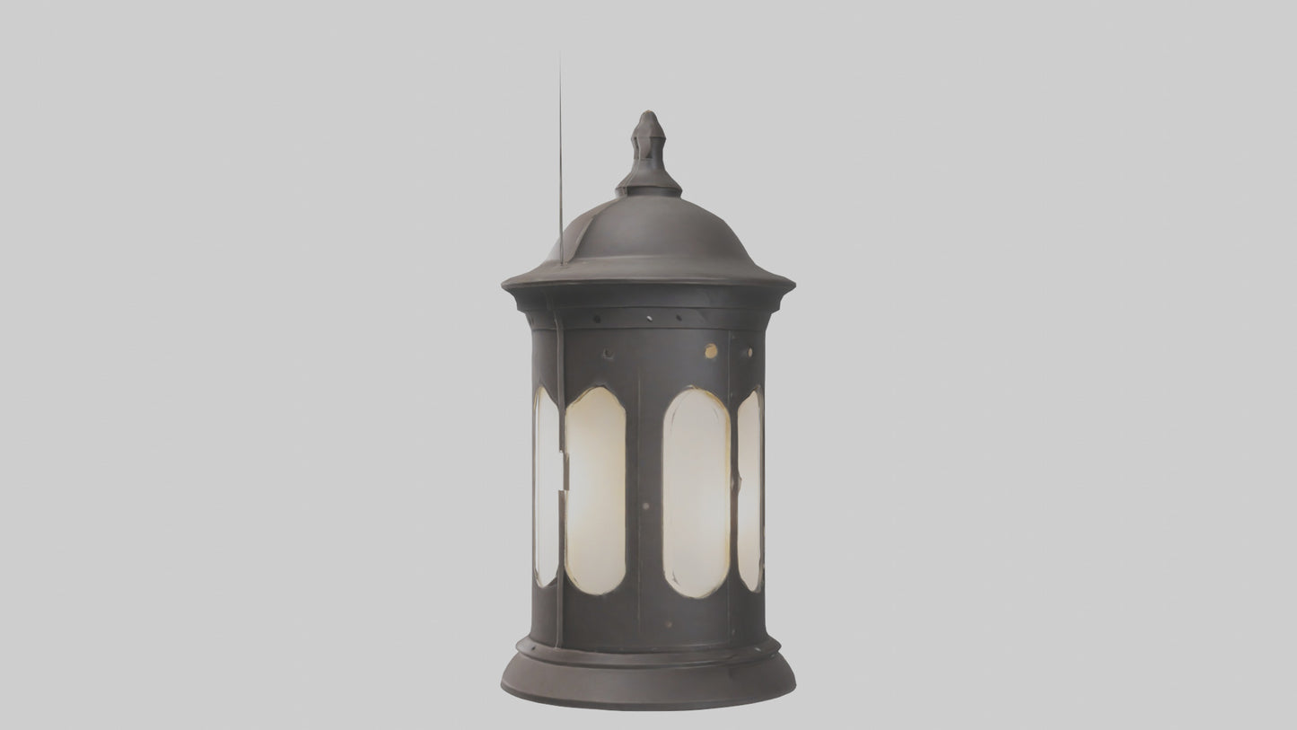 3D model Outdoor lantern model VR / AR / low-poly
