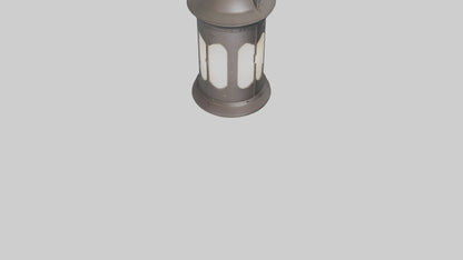 3D model Outdoor lantern model VR / AR / low-poly