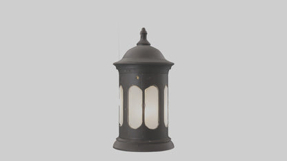 3D model Outdoor lantern model VR / AR / low-poly