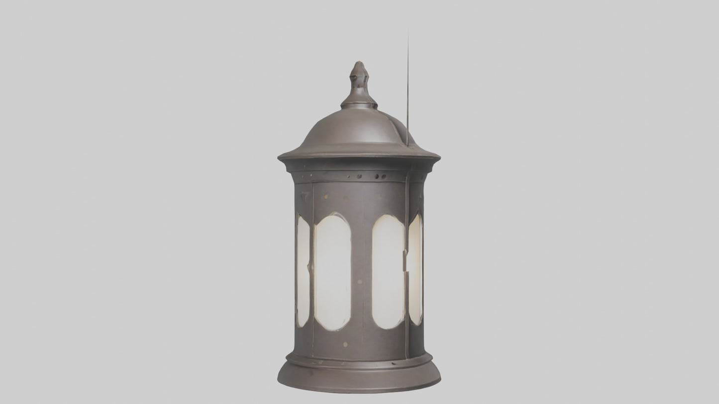 3D model Outdoor lantern model VR / AR / low-poly
