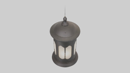 3D model Outdoor lantern model VR / AR / low-poly