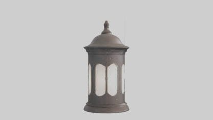 3D model Outdoor lantern model VR / AR / low-poly
