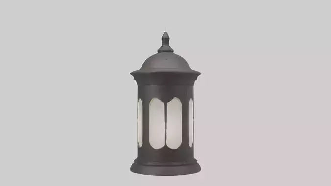 3D model Outdoor lantern model VR / AR / low-poly