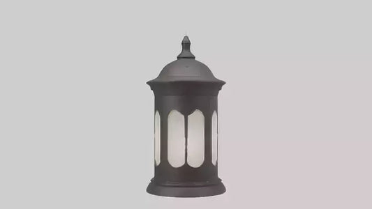 3D model Outdoor lantern model VR / AR / low-poly