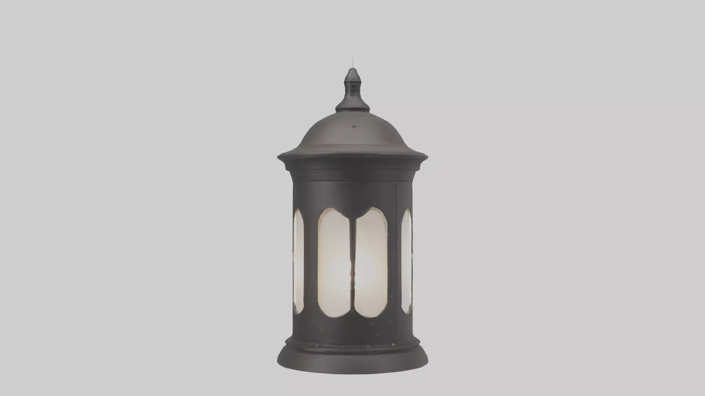 3D model Outdoor lantern model VR / AR / low-poly