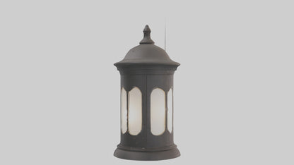 3D model Outdoor lantern model VR / AR / low-poly