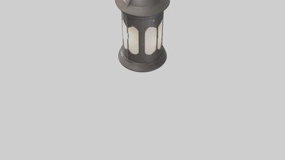 3D model Outdoor lantern model VR / AR / low-poly