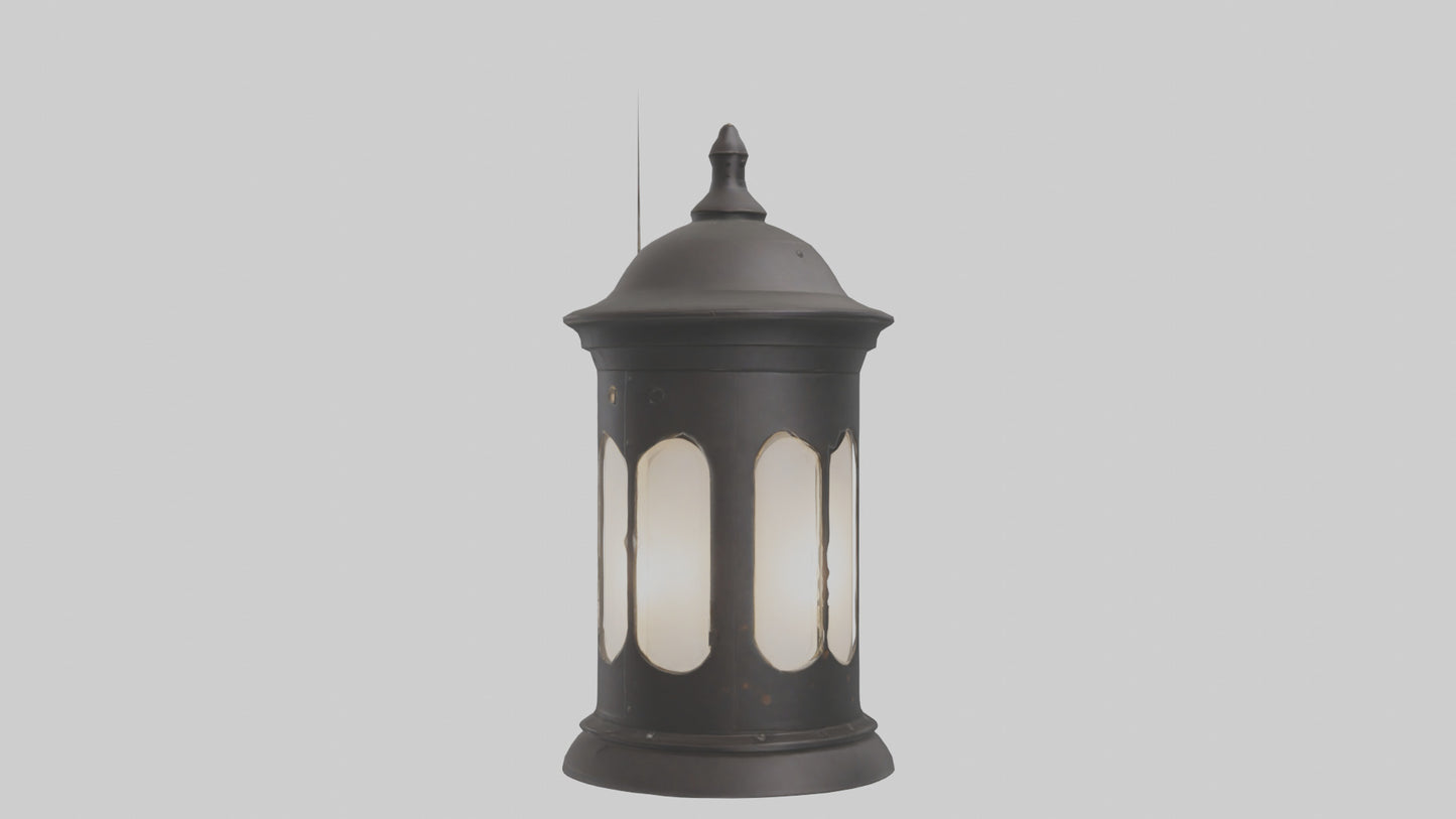 3D model Outdoor lantern model VR / AR / low-poly