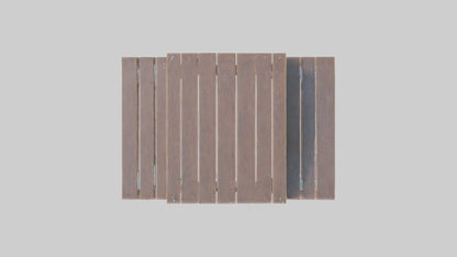 Outdoor Picnic Table model 3D model