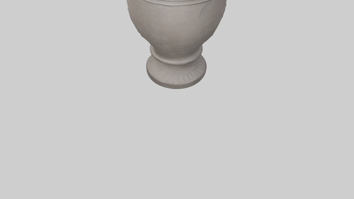 Outdoor vase model 3D model