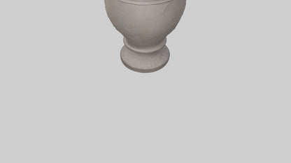 Outdoor vase model 3D model