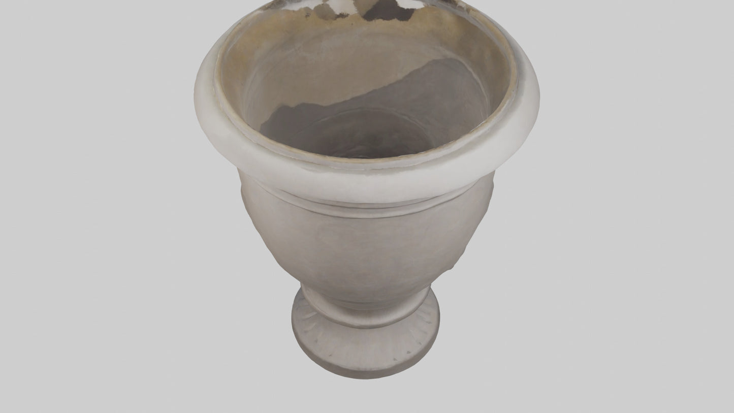 Outdoor vase model 3D model