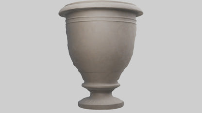 Outdoor vase model 3D model