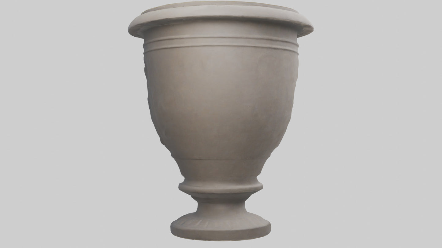 Outdoor vase model 3D model