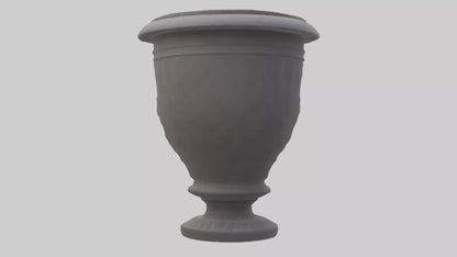 Outdoor vase model 3D model