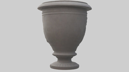 Outdoor vase model 3D model